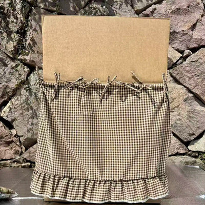 Handmade Farmhouse Oven Skirt Curtain