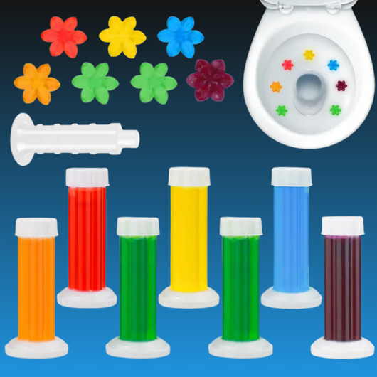 Toilet Flower Gel Stamp