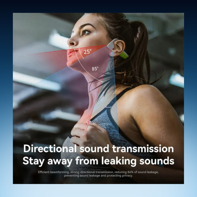 Bone Conduction Neckband Wireless Heaphones