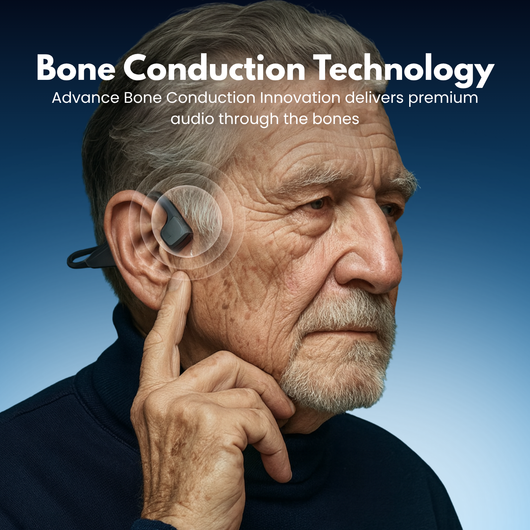 Bone Conduction Neckband Wireless Heaphones