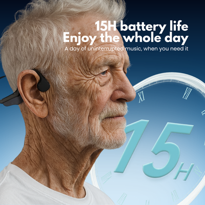 Bone Conduction Neckband Wireless Heaphones