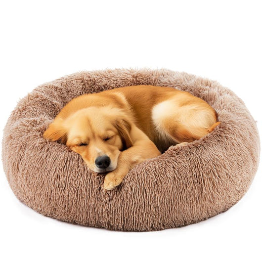 Calming Soft Donut Pet Bed