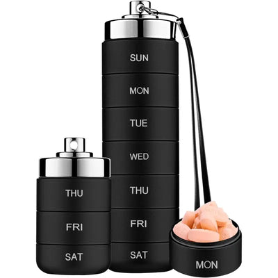 Metal Travel Pill Organizer