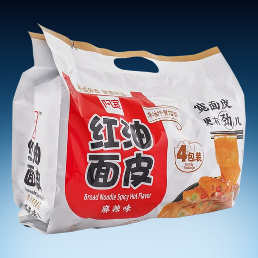 Chili Oil Broad Noodles