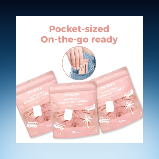 Disposable Compressed Towel Tablets