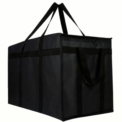Foldable Oversized Red Cold & Heat-Resistant Insulated Bag