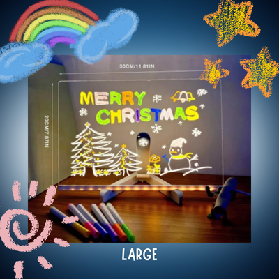 LED Drawing Board with Colors