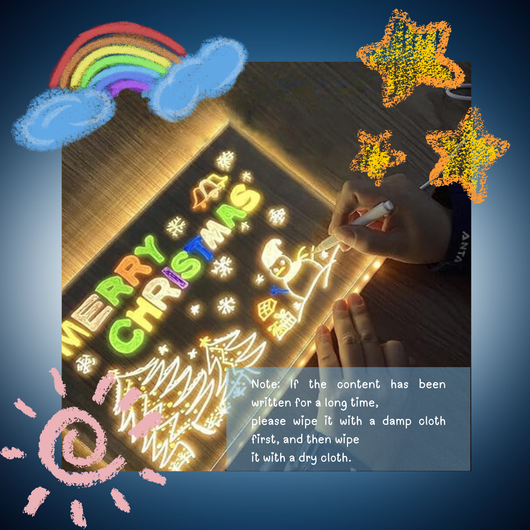 LED Drawing Board with Colors
