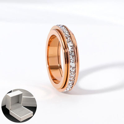 Titanium Steel Spinner Ring