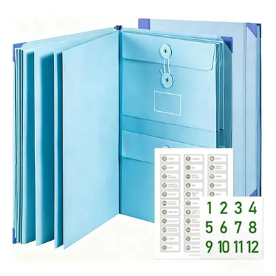 Accordion File Organizer Folder