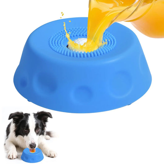 3-in-1 Suction Slow Feeder Dog Bowl