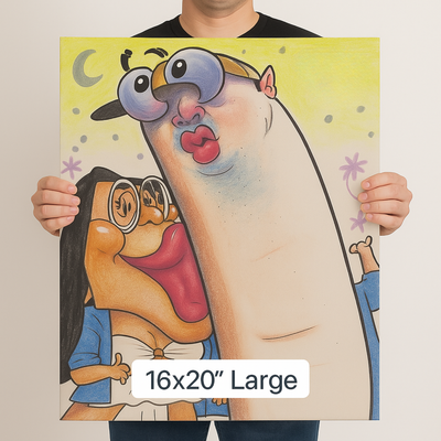 The Funny Pencil – Custom Caricatures for Everyone (Copy)