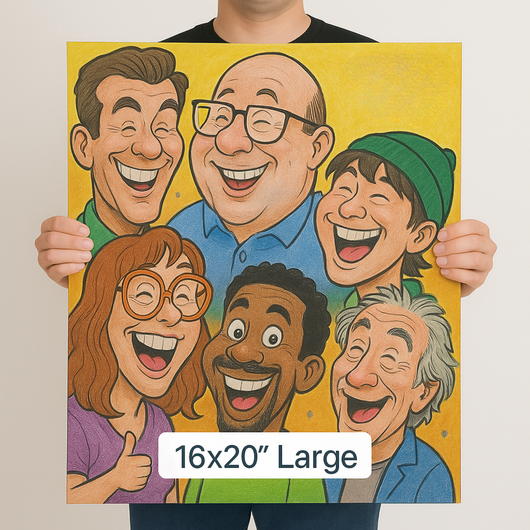 The Funny Pencil – Custom Caricatures for Everyone (Copy)