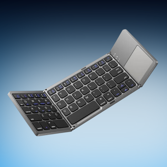 Foldable Bluetooth Keyboard with Touchpad