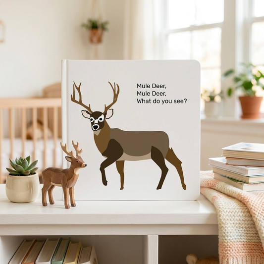 Mule Deer What Do You See Children's Educational Board Book
