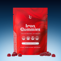 Vegan Iron Gummy Supplement with Vitamin C