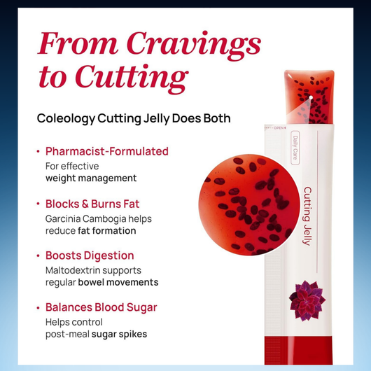 Cutting Jelly Sticks for Craving Control