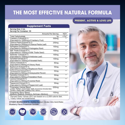 27 in 1 Kidney Cleanse Detox and Repair Drops