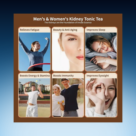 Kidney Tea Formula – Ginseng Five & Eight Treasure Herbal Tea