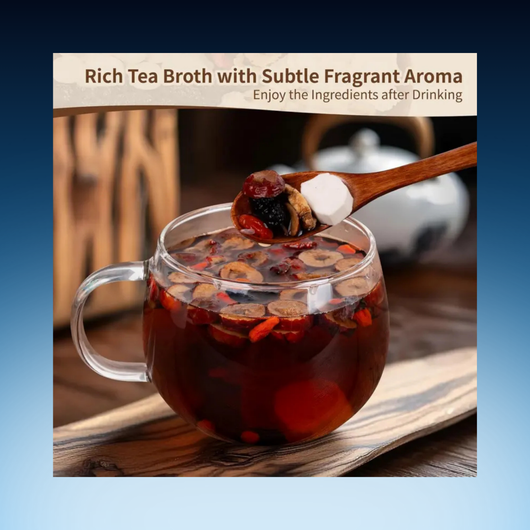 Kidney Tea Formula – Ginseng Five & Eight Treasure Herbal Tea