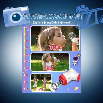 Camera for Kids with Projector