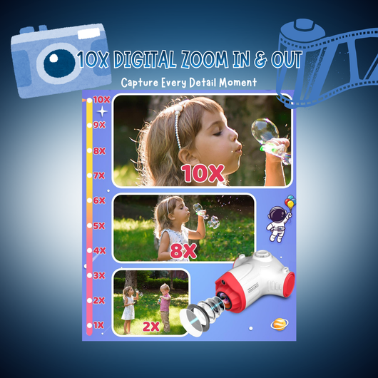 Camera for Kids with Projector