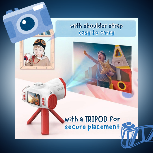 Camera for Kids with Projector