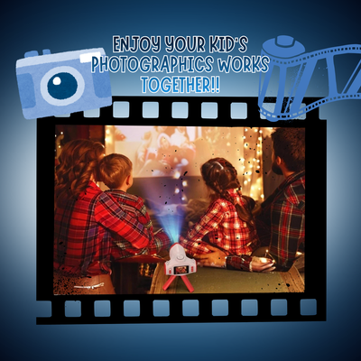 Camera for Kids with Projector