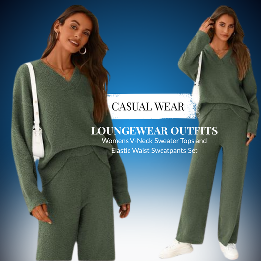 Women’s Cozy Knit Lounge Set