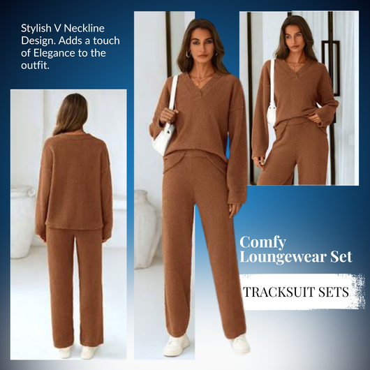 Women’s Cozy Knit Lounge Set