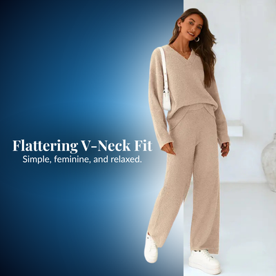 Women’s Cozy Knit Lounge Set