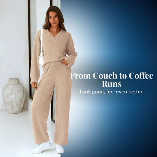 Women’s Cozy Knit Lounge Set