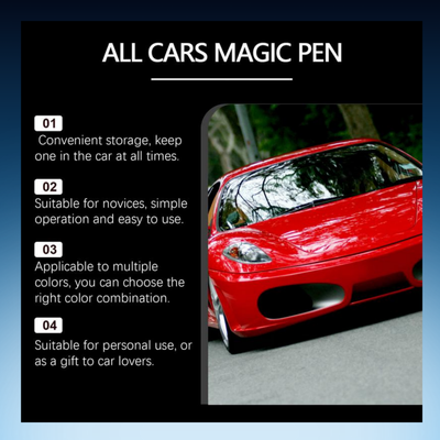 Car Scratch Repair Pen – Instant Paint Touch-Up Tool for Quick and Easy Scratch Removal