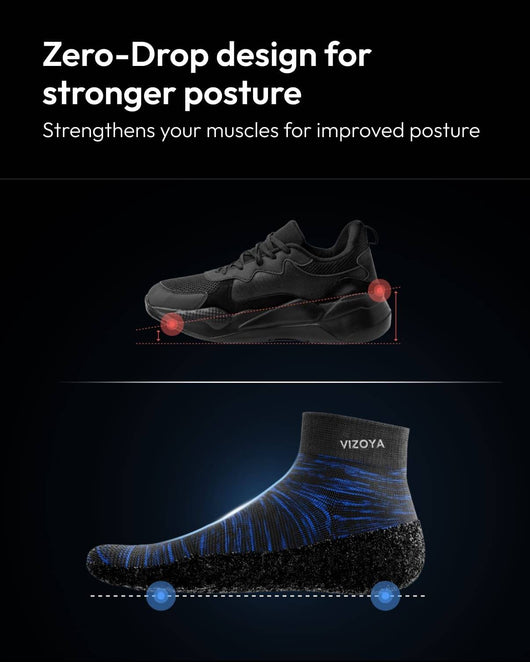 Vizoya Barefoot Sock Shoe