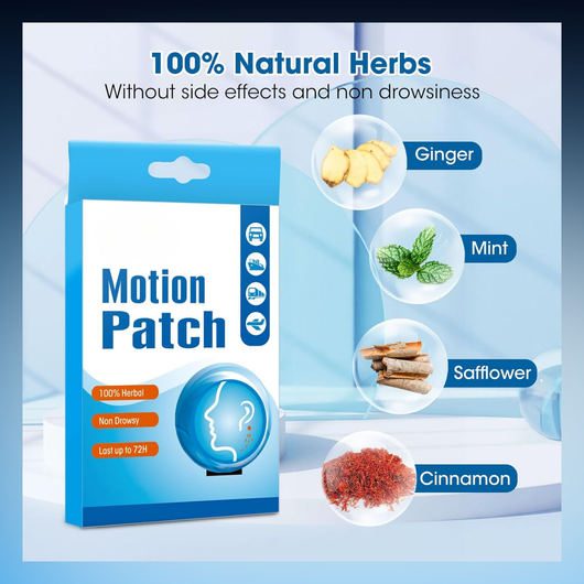 Motion Sickness Relief Patches (20 Count)