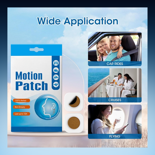 Motion Sickness Relief Patches (20 Count)