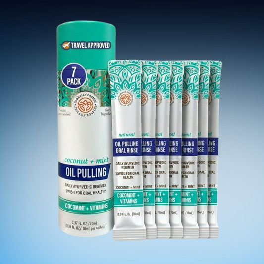 Oil Pulling Travel Sachets