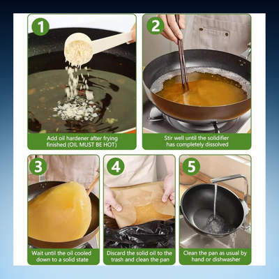 Cooking Oil Solidifier Powder