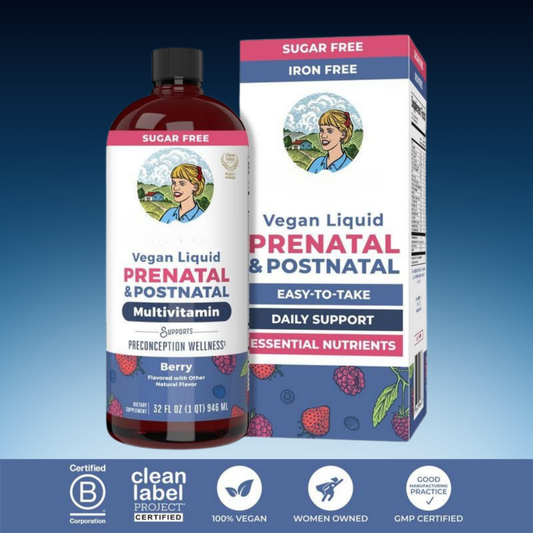 Vegan Liquid Prenatal & Postnatal Multivitamin Drops