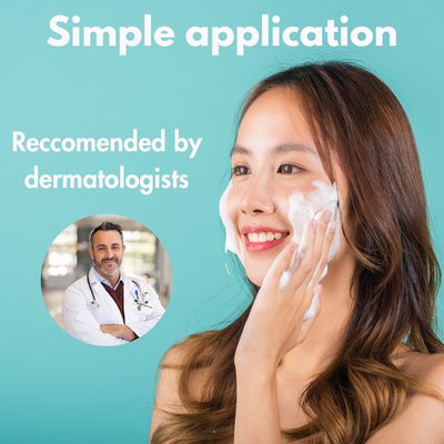 Brightening facial cleanser