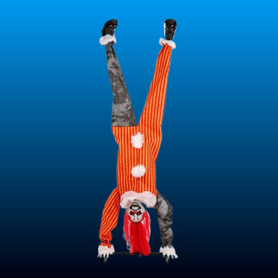 Animated Handstanding Clown Prop