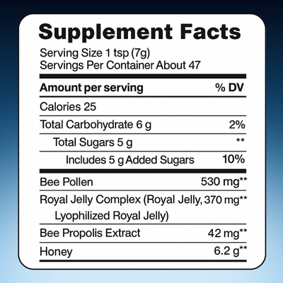 Superfood Honey with Propolis & Royal Jelly