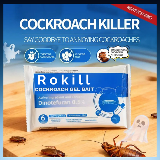 Insecticidal Roach Bait for Kitchen & Indoor Use