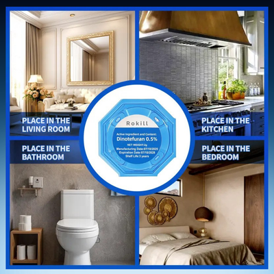 Insecticidal Roach Bait for Kitchen & Indoor Use