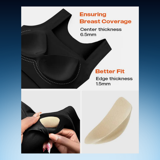 Seamless Slim Fit Tank with Built-In Bra