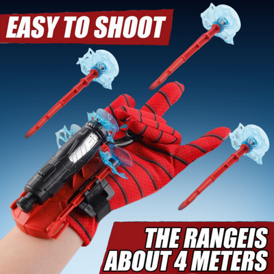 Spider Web Shooter Wrist Launcher Glove Set