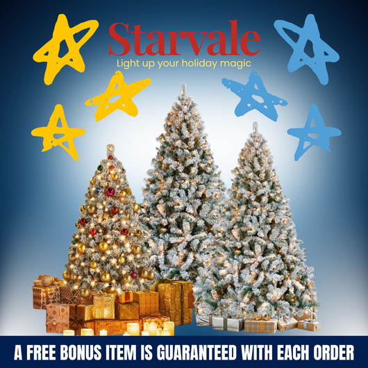 Starvale – SnowFlock Pre-Lit Christmas Tree
