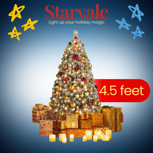 Starvale – SnowFlock Pre-Lit Christmas Tree