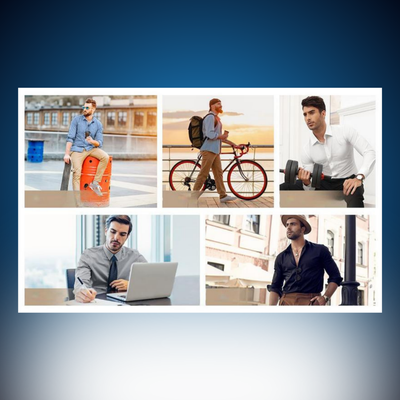 Stretch Slim Fit Dress Shirt - Wrinkle Free & Breathable