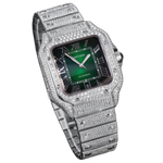 CHANCE TO WIN: Cartier Santos  Iced Out Watch